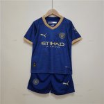 Maillot Manchester City Enfant Bleu 2023/2024