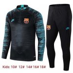 Enfant Survetement Barcelone 2019-20 black Enfant Survetement Barcelone 2019-20 black
